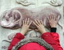 A random image of a pig, hog, boar or swine from the collection at Porkopolis.