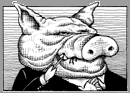 A random image of a pig, hog, boar or swine from the collection at Porkopolis.