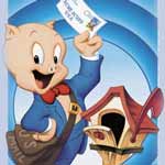 Porky Pig Postage Stamp