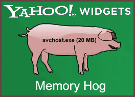 yahoo memory hog