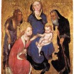 Besozzo - The Mystic Marriage of St. Catherine, St. John the Baptist, St. Anthony Abbot