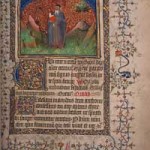 Burnet Psalter - Saint Anthony