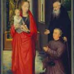 Memling - The Virgin and Child with St. Anthony Abbot and a Donor