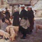 Bouchor, Joseph-Félix - Le marché aux cochons d’Auray