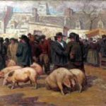 Floch, Lionel - Marché Breton Aux Cochons [Breton pig market]