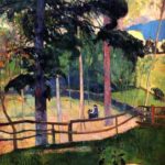 Gauguin, Paul - Nostalgic Promenade, Pont-Aven