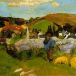 Gauguin, Paul - The Swineherd, Brittany