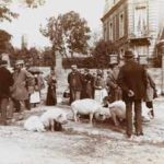 Popelin, Gustave - Marchands de porcs #1 [Pork merchants #1]