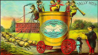 Silver Leaf lard advertisement