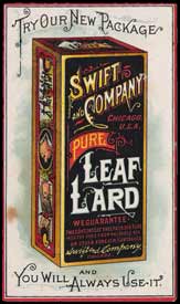 Swift Co. lard advertisement