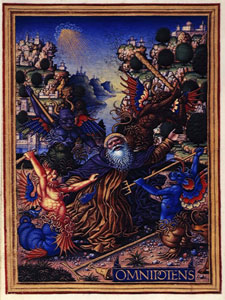 Giovanni Pietro da Birago - St Anthony Abbot battling with demons