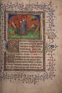 Burnet Psalter - Saint Anthony