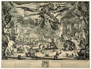 Jacques Callot - The Temptation of Saint Anthony