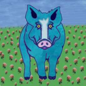 Capt. Xavier Fronius - Blue Pig