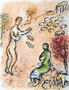 Marc Chagall - Odysseus and Eumaeus