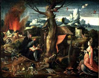 Jan Wellens de Cock - The Temptation of St. Anthony