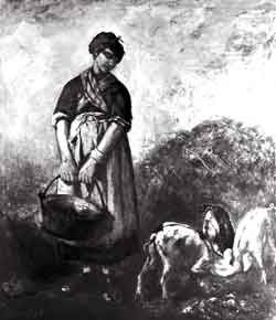 Gustave Courbet - The Little Swine-Maiden