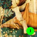 Devonshire Hunting Tapestries, detail #1