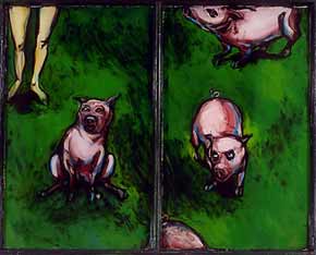 Jessica Dodge - Circe / disgruntled pigs