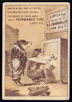 Anonymous - N.K. Fairbank's Co. trade card