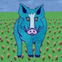 Blue Pig