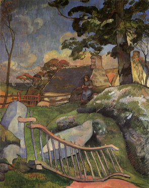 Paul Gauguin - La Barriere