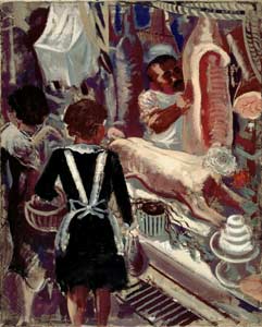 George Grosz - La Charcuterie