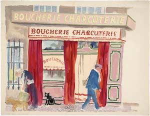 George Grosz - Boucherie Charcuterie