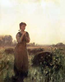 Arthur Hacker - The Farm Girl