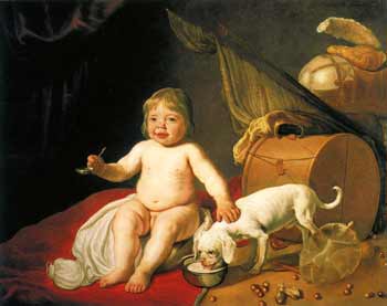 Helst, Bartholomeus van der - Child with a Spoon