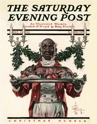 J.C. Leyendecker - Dinner is served...