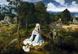 Joachim Patinir - Rest During the Flight into Egypt