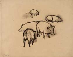 Pablo Picasso - Pigs