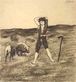 Pablo Picasso - The Swineherd