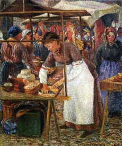Camille Pissarro - The Pork Butcher