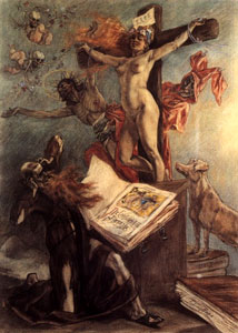 Félicien Rops - La Tentation de St-Antoine