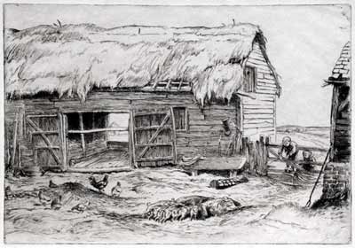 Thomas George Soper - Watching the piglets