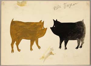 BIll Traylor - Two Pigs