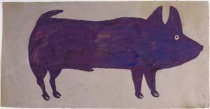 BIll Traylor - Purple Pig