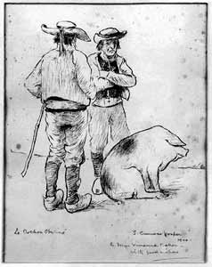 Sidney Curnow Vosper - Le Cochon Obstine