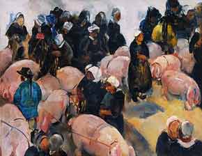 Martha Walter - Pig Market, Brittany