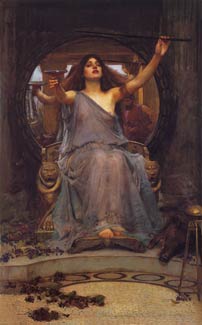 John William Waterhouse - Circe Offering the Cup to Ulysses