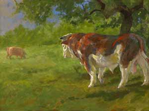 James Wyeth - The Bullfight