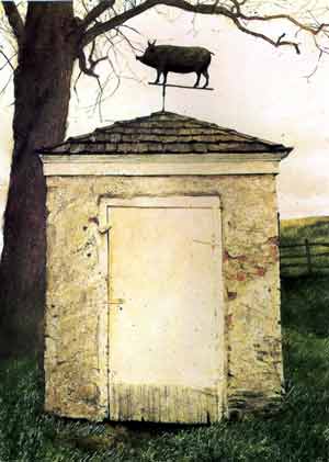 James Wyeth - The Pig House