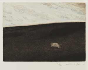James Wyeth - The Runaway Pig (#2)