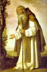 Francisco de Zurbarán - St. Anthony Abbot