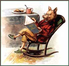 reading pig